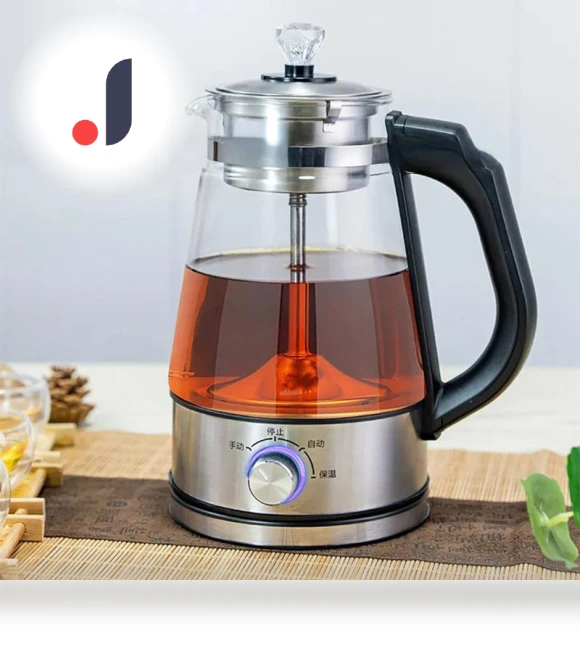Glass Smart Kettle with Temperature Control — Kettles & Tea Machines, Modern Home Furnishing