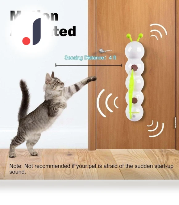 Intelligent Touch Cat Toy Caterpillar — Cat Playthings, Fujeenn