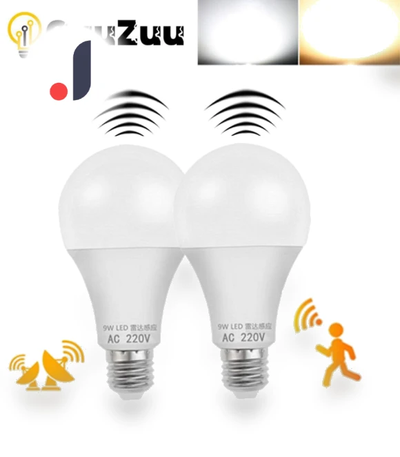 LED E27 Radar Motion Sensor Bulb — Motion Sensors, OuuZuu