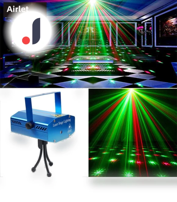 Mini Laser Stage Light — Projection Effects, AI Supermarket
