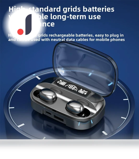 Mini Sports In-Ear Touch Digital Bluetooth Headset — In-Ear Headphones, QUEED