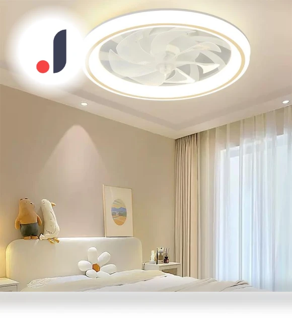 Smart Ceiling Fan With Lights — Ceiling Fans, Luminaire Lighting Mall