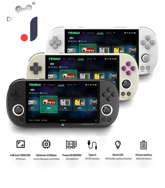 Smart Pro Portable Gaming Console — GEM Box Gaming, DATA FROG