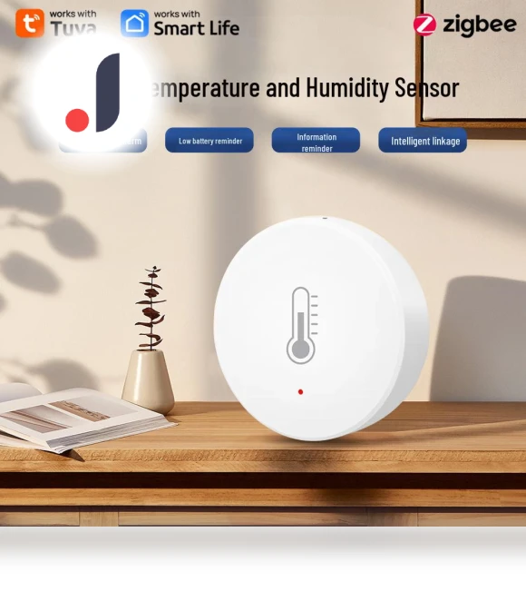 Smart Thermometer and Humidity Sensor — Home Climate Control, Tuya