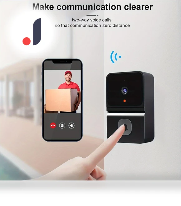 Smart WiFi Doorbell — Smart Home Security, Living style