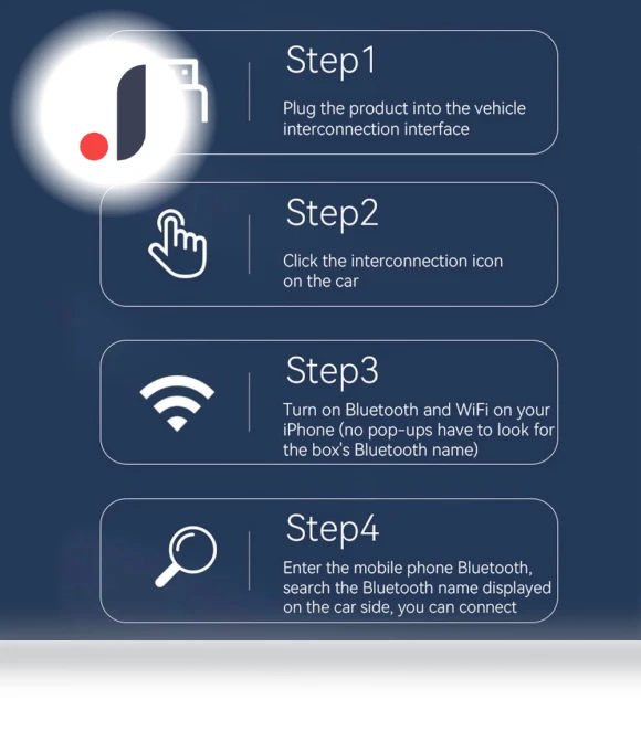 Wireless CarPlay 2-in-1 Android Auto Apple CarPlay Adapter Mini AI Box — Stereo Receivers, Timeless Home