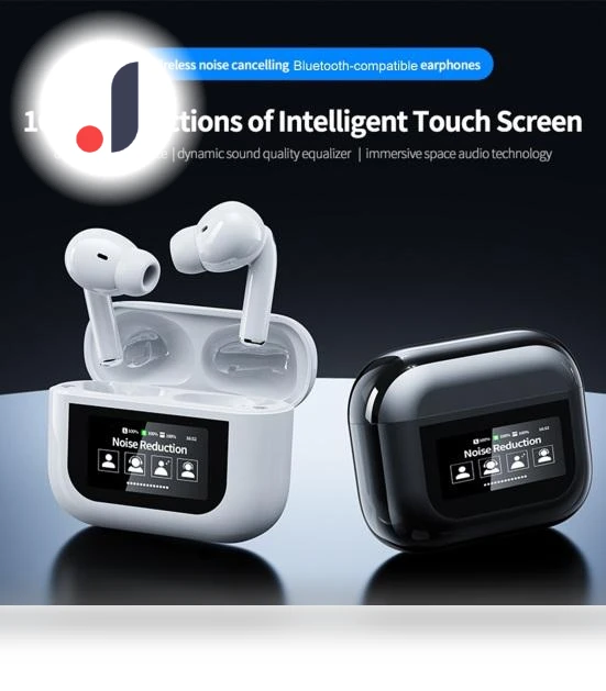 Wireless Earbuds with Touch Screen — In-Ear Headphones, Mystic Mart