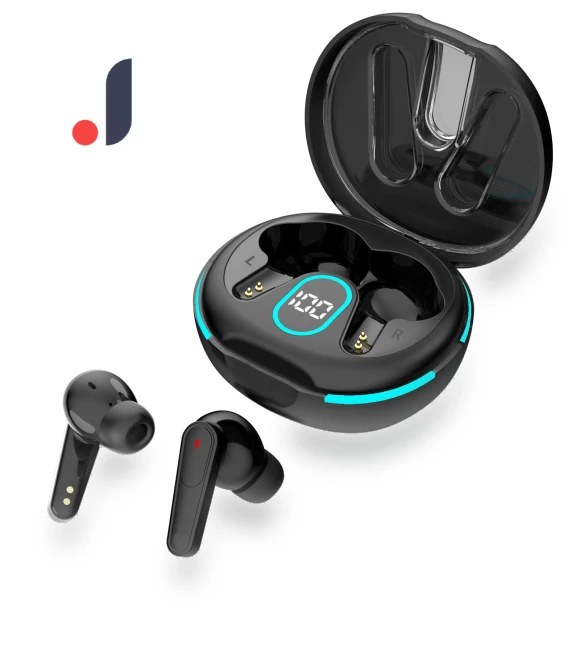 Wireless Headphones with ANC Noise Cancellation — In-Ear Headphones, Along Choice