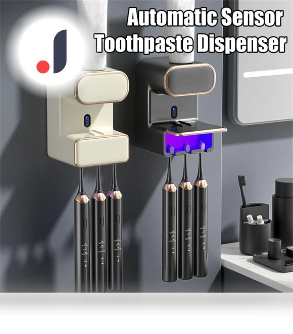 Automatic Sensor Toothpaste Dispenser — Toothpick Holders, DC-HOME Textile
