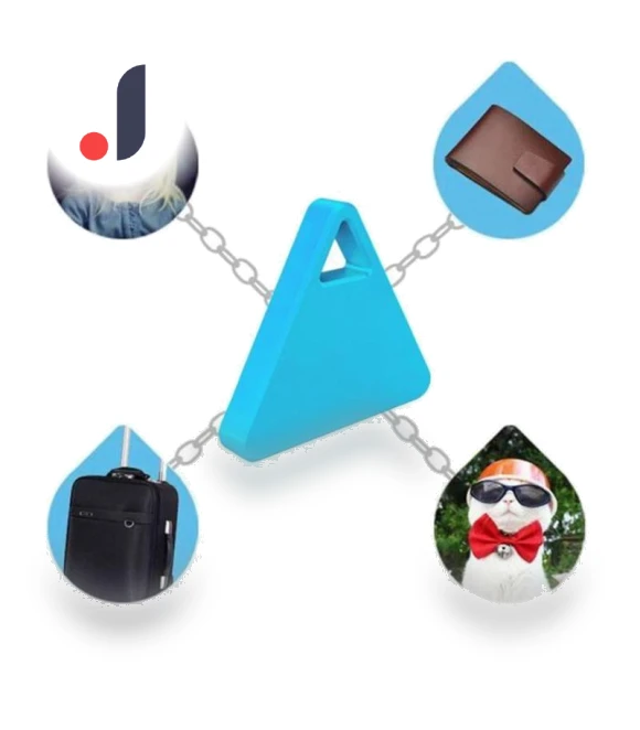 Bluetooth Anti-Lost Tracker Alarm Key Finder GPS Locator — Item Locators, flower 01