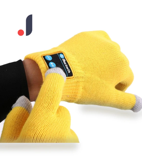 Bluetooth Gloves with Built-in Microphone and Speaker — Gloves, RUI RUI YU 4
