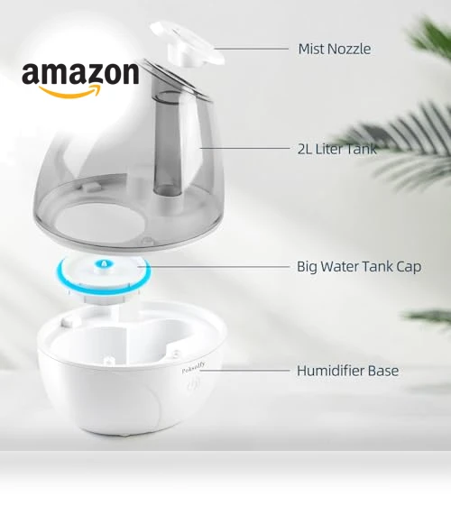 Cool Mist Humidifier — Air Moisturizers, Poksolfy