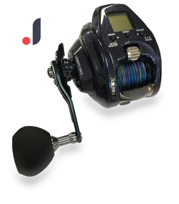 Electric Reel with UVF Line and Touch Shelf — Reels, Daiwa