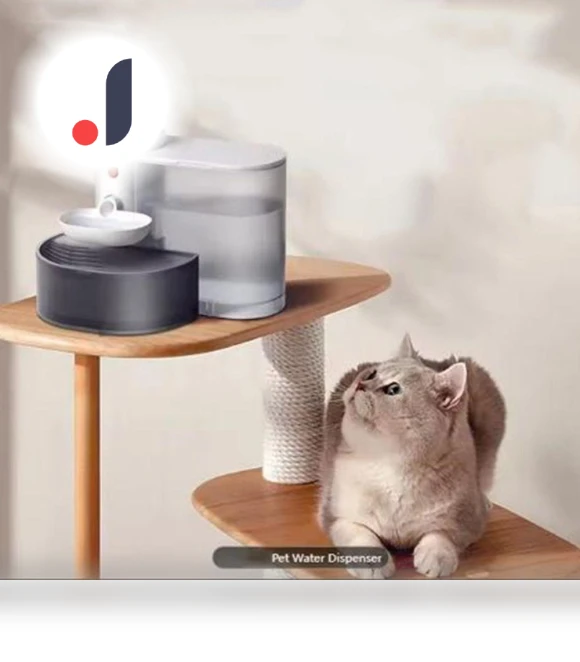 Rechargeable Smart Pet Water Fountain — Fountains, Zhiruei