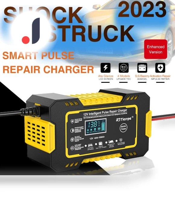 Smart Motorcycle Car Charger — Chargers
