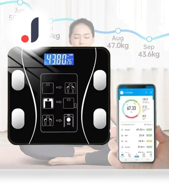 Smart Scale with LED Display — Weight Management Tools, Hercules