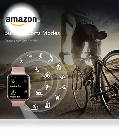 Smart Watch with Alexa Built-in & Bluetooth Call — Smartwatches, SKG
