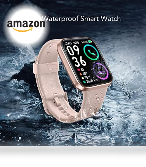 Smart Watch with Alexa Built-in & Bluetooth Call — Smartwatches, SKG