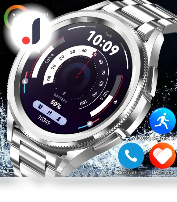 Smart Watch with Large Screen and Voice Assistant — Smartwatches, SACOSDING