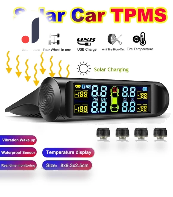 Solar-Powered TPMS with 4 External Sensors — TPMS Sensor Replacements, NyPhoenix Auto