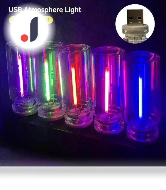 Touch Control LED Night Light Atmosphere Bulb — Night Lights, Dream Garage