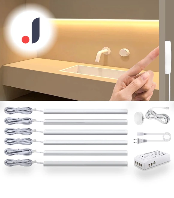 Touch Sensor LED Under Cabinet Light — Under-Cabinet Lights, Lcamaw Lighting Light