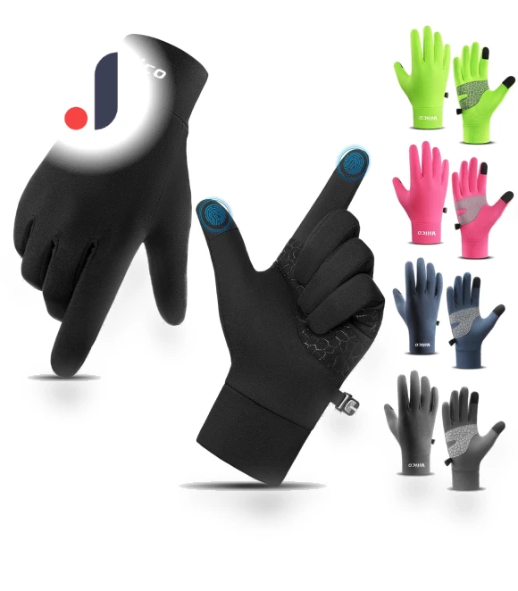 Unisex Winter Touchscreen Waterproof Gloves with Velvet Lining — Gloves & Mittens, All 4 Hair Care
