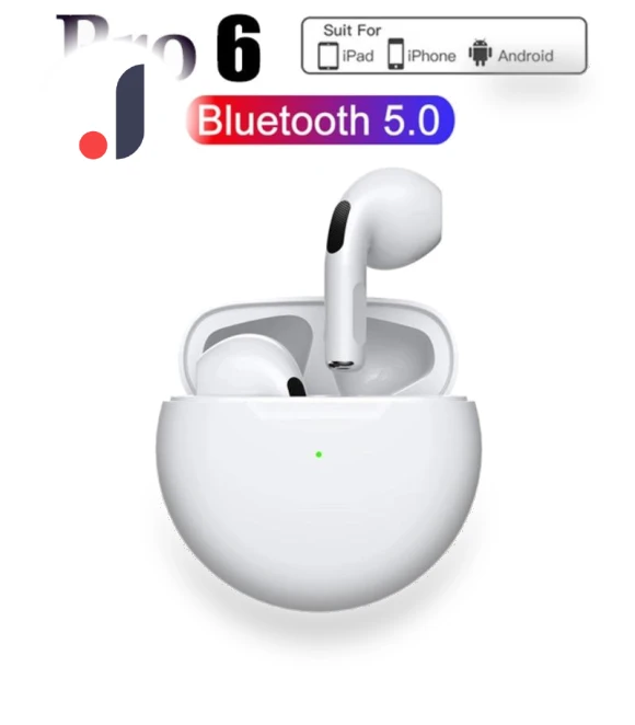 Wireless Earbuds Pro6 TWS — In-Ear Headphones, Uav parts center