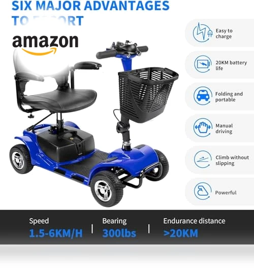 4 Wheel Mobility Scooter — Rolling Walkers, FERBAM