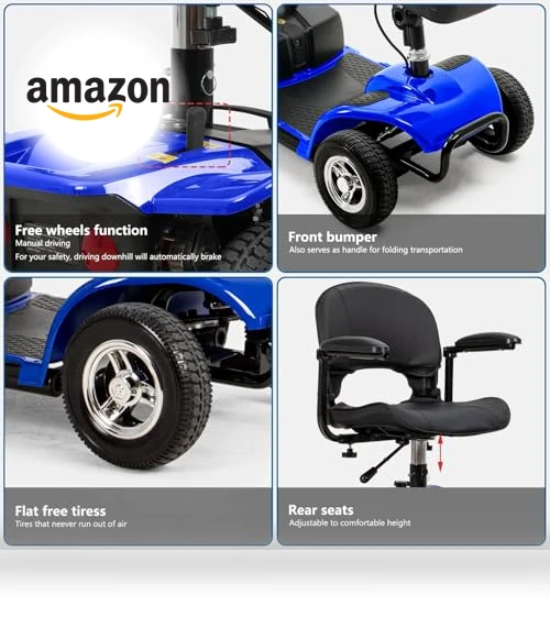 4 Wheel Mobility Scooter — Rolling Walkers, FERBAM