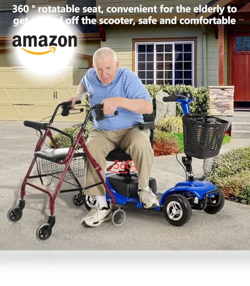 4 Wheel Mobility Scooter — Rolling Walkers, FERBAM