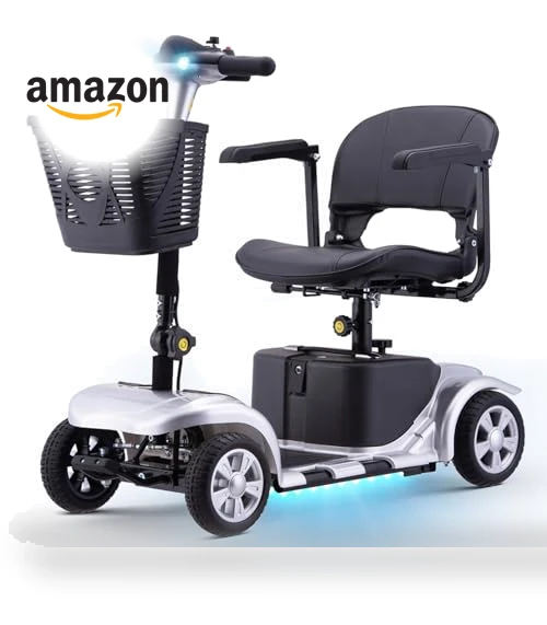 4 Wheels Electric Mobility Scooter — Rolling Walkers, DOUBLE GLOBAL INC