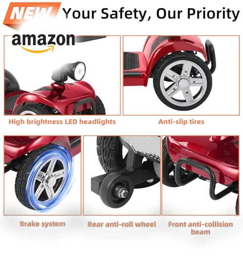 4 Wheels Mobility Scooter — Electric Self-Balancing Scooters, Mbxcooter