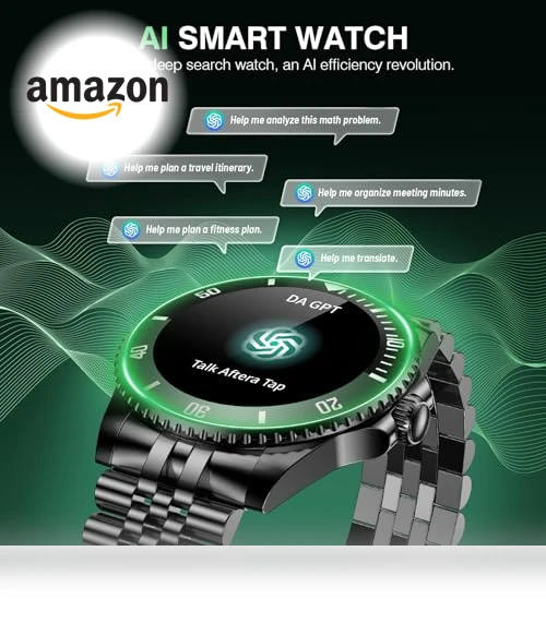 AI Smart Watch with Health Monitoring — Smartwatches, SOUYIE
