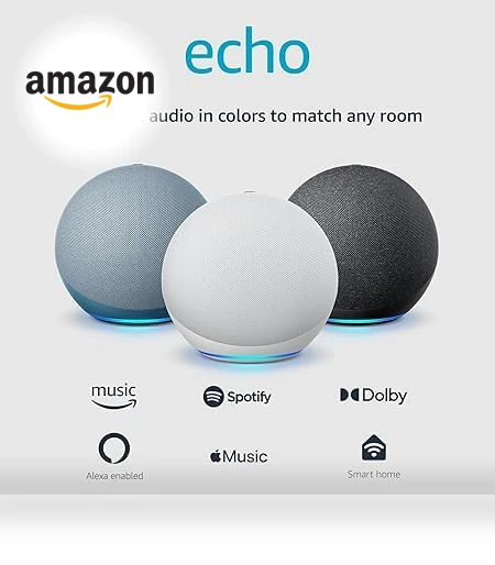 Alexa speaker with premium sound — Portable Audio, Amazon