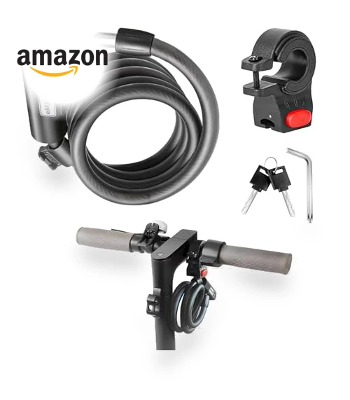 Anti Theft Cable Lock with Mounting Bracket — Cable Security, eMjollRay