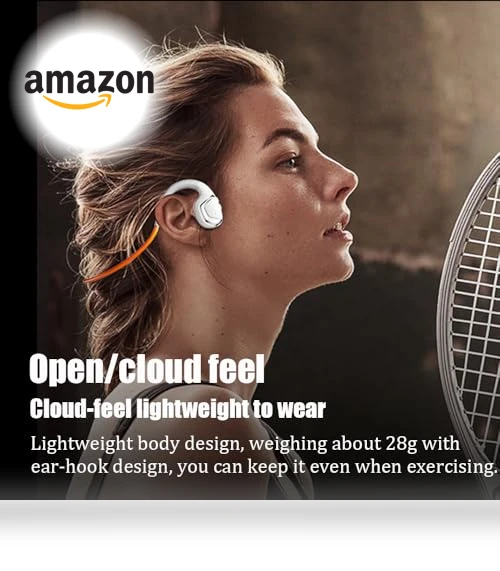 Bone Conduction Running Headphones — Over-Ear Headphones, MOCANIO