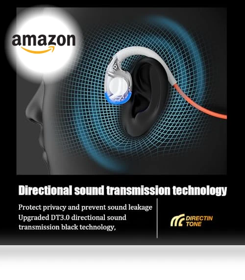 Bone Conduction Running Headphones — Over-Ear Headphones, MOCANIO
