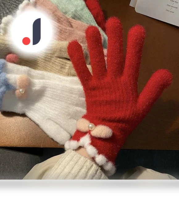 Bow-adorned gloves for women — Arm Warmers, gracy