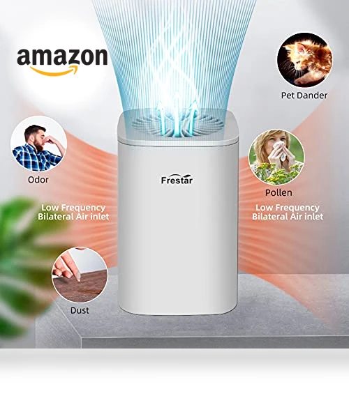 Desktop Air Purifier with HEPA Filter — HEPA Air Purifiers, Frestar