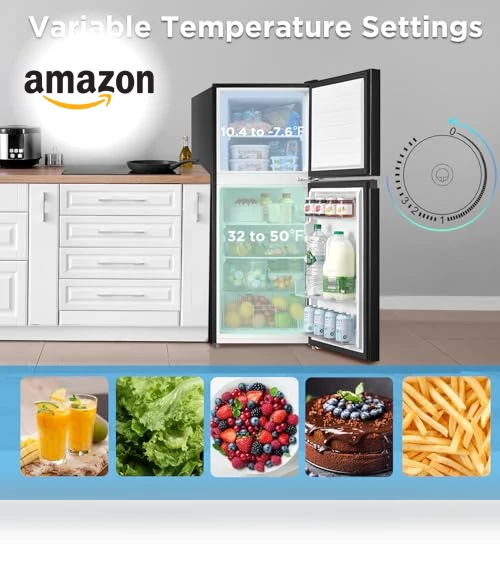Double Door Refrigerator — Mini Fridges, Midea