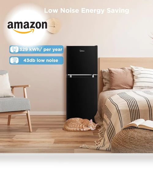 Double Door Refrigerator — Mini Fridges, Midea