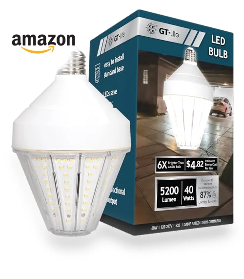 LED Corn Cob Light Bulb — Incandescent, GT-Lite