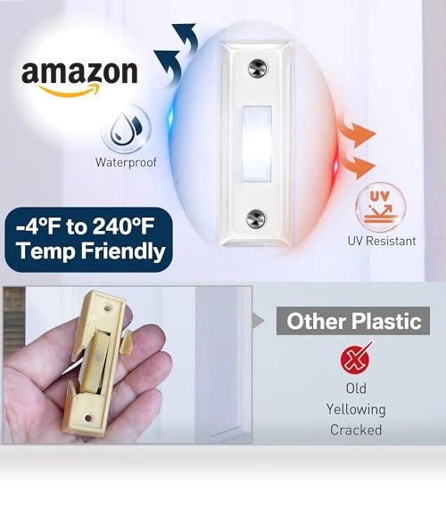 Metal Doorbell Push Button — Push Buttons, Dreyoo