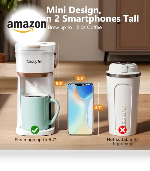 Single Serve One Cup Coffee Maker — Hand Coffee Grinders, Tastyle