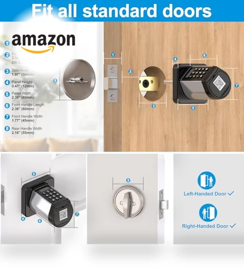 Smart Deadbolt Lock — Keyless Entry, YOUDO