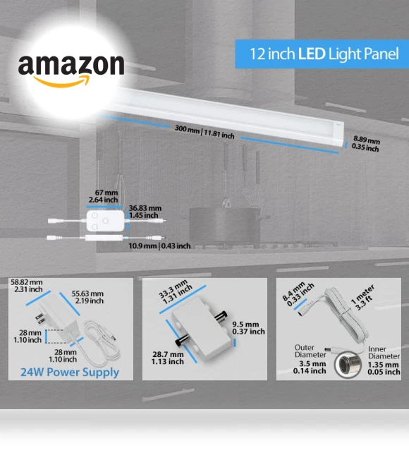 Smart Dimmable LED Under Cabinet Lighting Kit — Under-Cabinet Lights, EShine