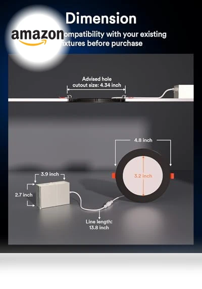 Smart WiFi Recessed Lights — LED, Lumary