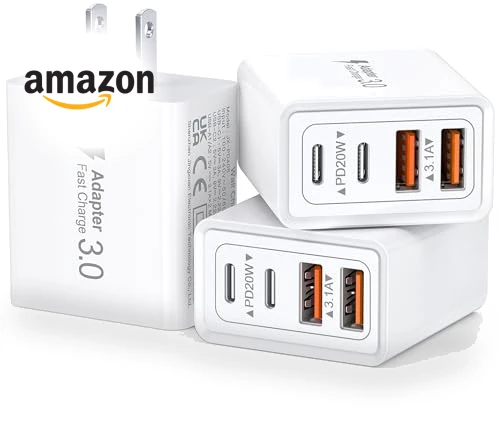 USB C Charger Block — Chargers, BOVICAS
