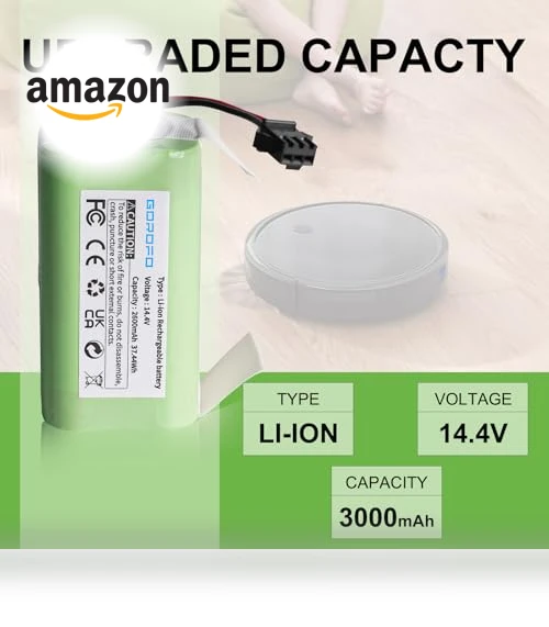 Vacuum Cleaner Battery — Batteries, GOROFO